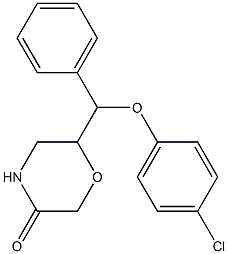 6-((4-Chlorophenoxy)(phenyl)Methyl)Morpholin-3-one CAS#: 93886-37-4