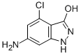 6-AMINO-4-CHLORO-3-HYDROXY (1H)INDAZOLE CAS#: 91775-38-1