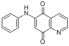 6-ANILINO-5,8-QUINOLINEDIONE CAS#: 91300-60-6