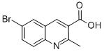 6-BROMO-2-METHYLQUINOLINE-3-CARBOXYLIC ACID CAS#: 92513-39-8