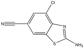 6-Benzothiazolecarbonitrile,2-amino-4-chloro-(6CI) CAS#: 98556-37-7