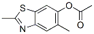 6-Benzothiazolol,2,5-dimethyl-,acetate(7CI) CAS#: 92288-20-5