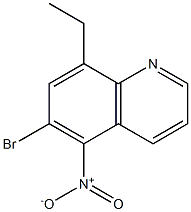 6-BroMo-8-ethyl-5-nitroquinoline CAS#: 91062-74-7