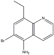 6-BroMo-8-ethylquinolin-5-aMine CAS#: 91065-60-0