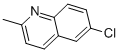 6-CHLORO-2-METHYLQUINOLINE CAS#: 92-46-6