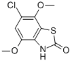 6-CHLORO-4,7-DIMETHOXY-2(3H)-BENZOTHIAZOLONE CAS#: 898748-53-3