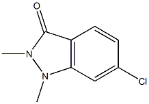6-Chloro-1,2-diMethyl-1,2-dihydro-3H-indazol-3-one CAS#: 91366-75-5