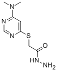 (6-Dimethylaminopyrimidin-4-ylthio)acetohydrazide CAS#: 95546-89-7