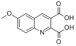 6-METHOXYQUINOLINE-2,3-DICARBOXYLIC ACID CAS#: 92513-52-5