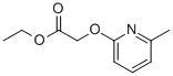 (6-METHYL-PYRIDIN-2-YLOXY)-ACETIC ACID ETHYL ESTER CAS#: 91012-57-6