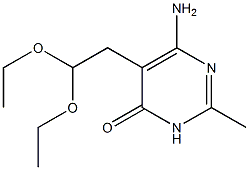 6 - aMino - 5 - (2,2 - diethoxy - ethyl) - 2 - Methyl - 3H - pyriMidin - 4 - one CAS#: 91335-09-0