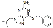 6-benzylsulfanyl-9-(2-methylpropyl)purin-2-amine CAS#: 94571-97-8