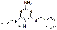6-benzylsulfanyl-9-propyl-purin-2-amine CAS#: 92556-40-6
