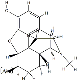 6-fluoro-6-desoxyoxymorphone CAS#: 92593-44-7
