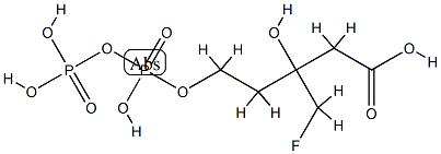6-fluoromevalonate-5-pyrophosphate CAS#: 96643-92-4