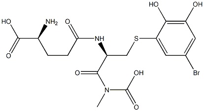 6-(glutathion-S-yl)-4-bromocatechol CAS#: 92263-88-2