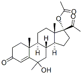 6-hydroxy-6-methyl-17-acetoxyprogesterone CAS#: 984-46-3