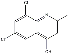 6,8-Dichloro-2-methyl-4-quinolinol CAS#: 95541-31-4