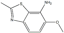 7-Benzothiazolamine,6-methoxy-2-methyl-(9CI) CAS#: 90674-32-1