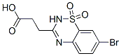 7-Bromo-2H-1,2,4-benzothiadiazine-3-propanoic acid 1,1-dioxide CAS#: 91445-76-0