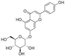 7-(alpha-D-glucopyranosyloxy)-5-hydroxy-2-(4-hydroxyphenyl)-4H-1-benzopyran-4-one CAS#: 94159-34-9