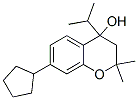 7-cyclopentyl-3,4-dihydro-4-isopropyl-2,2-dimethyl-2H-1-benzopyran-4-ol CAS#: 93841-37-3
