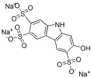 7-hydroxy-9H-carbazole-2,3,6-trisulphonic acid, sodium salt CAS#: 93775-99-6