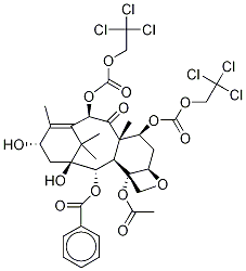 7,10-Bis-O-(2,2,2-trichloroethoxycarbonyl)-10-deacetylbaccatin III CAS#: 95603-44-4