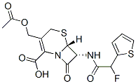 7(alpha-fluoro-2-thienylacetamido)cephalosporanic acid CAS#: 94788-69-9