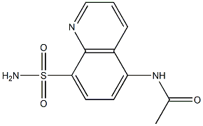 8-Quinolinesulfonamide, 5-acetamido- (6CI,7CI) CAS#: 92290-28-3