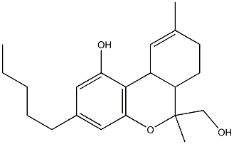 8 beta-hydroxymethyl-delta(1)-tetrahydrocannabinol CAS#: 96551-58-5