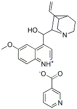 (8alpha,9R)-9-hydroxy-6'-methoxycinchonanium nicotinate CAS#: 94107-85-4