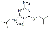 9-(2-methylpropyl)-6-(2-methylpropylsulfanyl)purin-2-amine CAS#: 91953-88-7