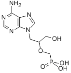 9-(3-hydroxy-2-phosphonylmethoxypropyl)adenine CAS#: 92999-29-6