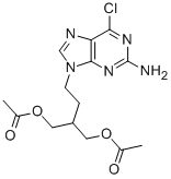 9-(4-Acetoxy-3-acetoxymethylbutyl)-2-amino-6-chloropurine CAS#: 97845-60-8