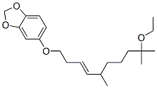 9-ethoxy-5,9-dimethyl-1-((3,4-methylenedioxy)phenoxy)-3-decene CAS#: 97613-69-9