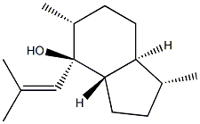 (1R,3aβ,7aα)-1α,5α-Dimethyl-4α-(2-methyl-1-propenyl)hydrindan-4β-ol CAS#: 90138-52-6