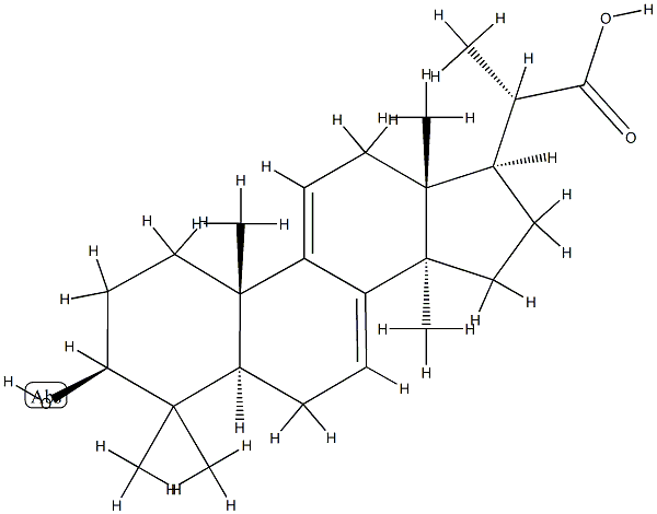 (20S)-3β-Hydroxy-4,4,14α-trimethyl-5α-pregna-7,9(11)-diene-20-carboxylic acid CAS#: 90522-85-3