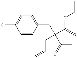 Benzenepropanoic acid, α-acetyl-4-chloro-α-2-propen-1-yl-, ethyl ester CAS#: 93026-34-7
