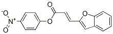 β-(Benzofuran-2-yl)acrylic acid p-nitrophenyl ester CAS#: 93328-97-3