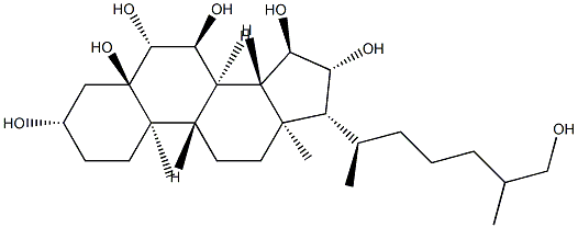 5α-Cholestane-3β,5,6β,7α,15α,16β,26-heptaol CAS#: 93368-85-5