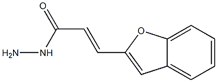β-(Benzofuran-2-yl)acrylic acid hydrazide CAS#: 93641-37-3
