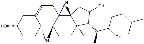 Cholest-5-ene-3β,14,16,22-tetrol CAS#: 93772-32-8