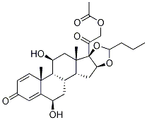 6β-Hydroxy 21-Acetyloxy Budesonide CAS#: 93789-69-6