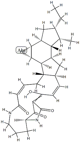 (4R,5S)-1β-Methyl-25-methyl-4,5-epoxy-4,5-dihydro-26,27-dinorikarugamycin CAS#: 94950-45-5