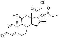 21-Chloro-16β-Methyl-17-(1-oxopropoxy)pregna-1,4-diene-3,20-dione CAS#: 95796-50-2