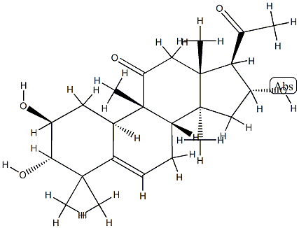 (10α)-2β,3α,16α-Trihydroxy-4,4,9β,14-tetramethyl-19-norpregn-5-ene-11,20-dione CAS#: 96253-53-1