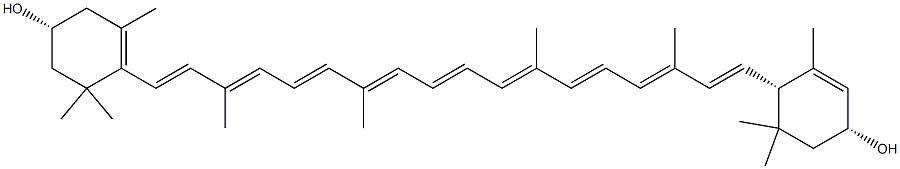 (3R,3'R,6'S)-β,ε-Carotene-3,3'-diol CAS#: 97169-07-8