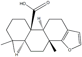 (-)-4,4,8-Trimethyl-18-nor-15-oxa-5α-androsta-13,16-diene-19-oic acid CAS#: 97640-44-3
