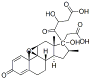 9beta,11beta-epoxy-17,21-dihydroxy-16beta-methylpregna-1,4-diene-3,20-dione 17,21-di(acetate) CAS#: 94237-35-1